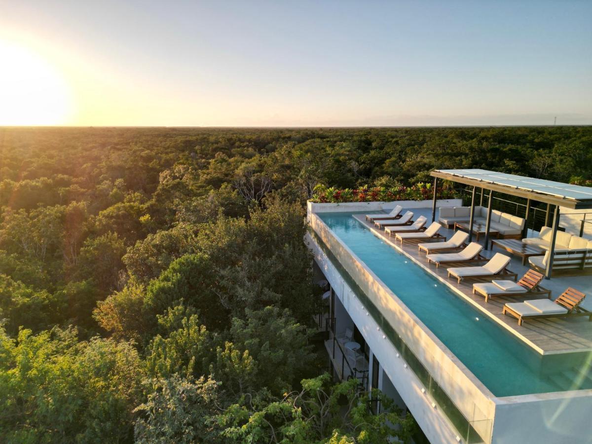 Stylish And Peaceful Jungle Studio At 525 Tulum Exteriör bild