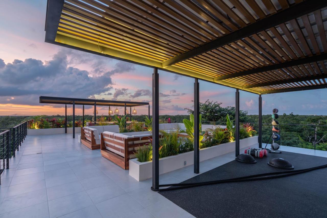Stylish And Peaceful Jungle Studio At 525 Tulum Exteriör bild